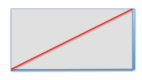 triangle dans rectangle
